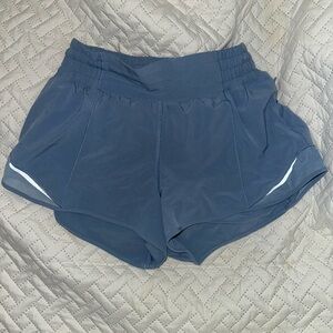 Lululemon Blue Hottie Hots Shorts 2.5 inseam